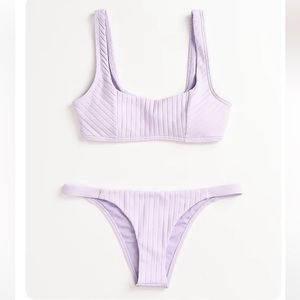 Damsel Ribbed Bikini NWOT